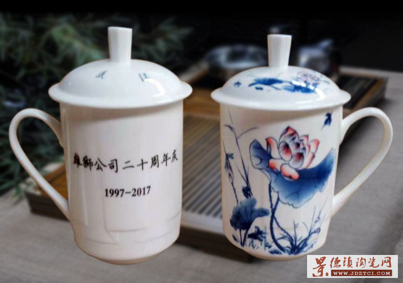 景德镇陶瓷杯子生产厂家,定做各种活动礼品陶瓷茶杯