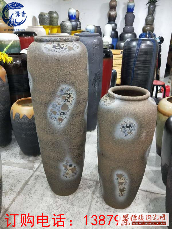 景德镇陶瓷花瓶三件套