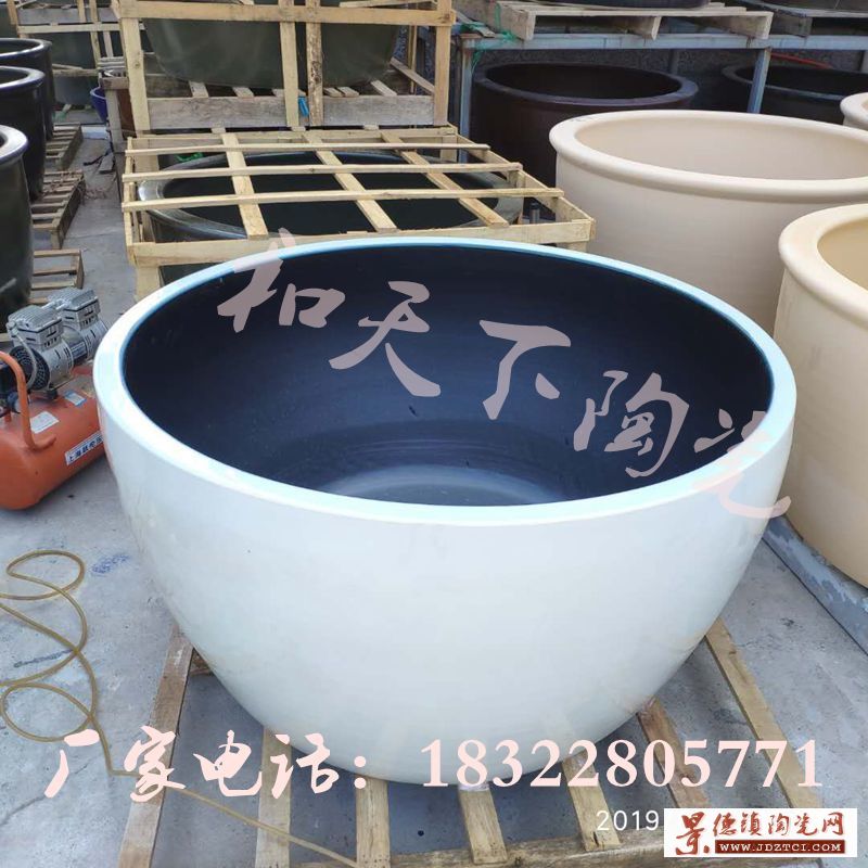 1.2米陶瓷泡澡缸温泉洗浴大缸极乐汤日式挂汤缸净身缸壶风吕厂家