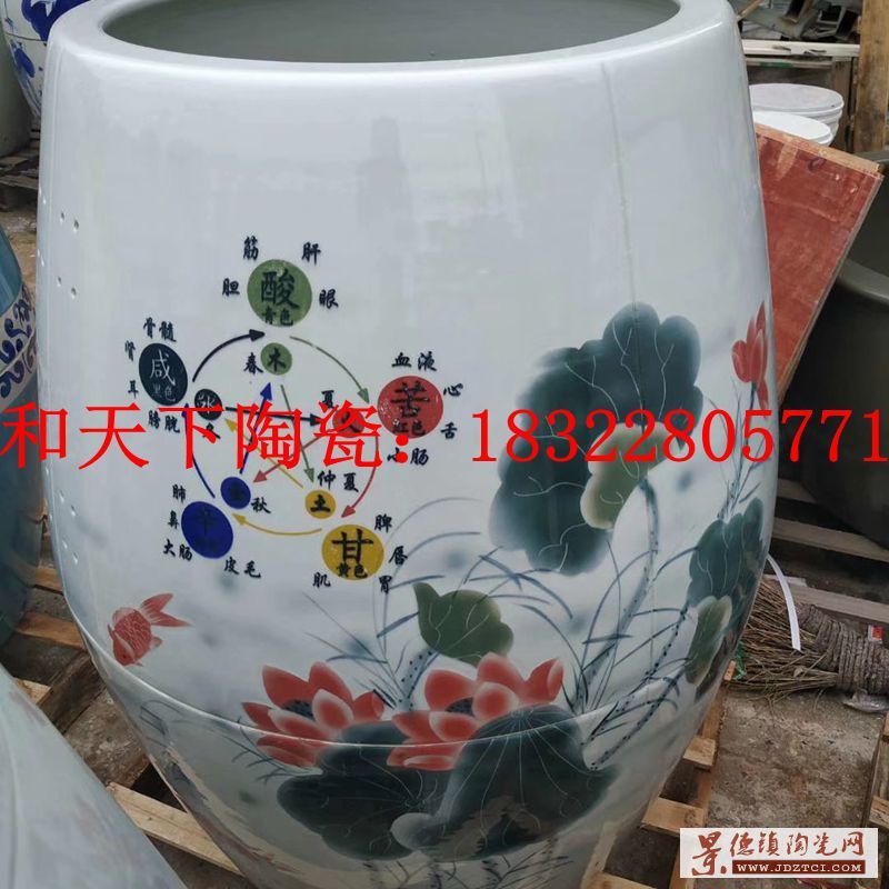 中药熏蒸仪 蒸汽瓮 活磁能量缸 蒸脚桶瓷的 上海聚阳艾灸