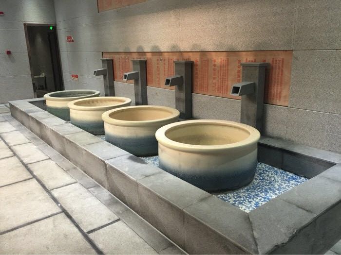 圆形陶瓷泡澡缸1.2米日式洗浴大缸温泉挂汤缸