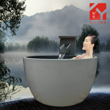 陶瓷缸厂家 浴池桑拿设备 休闲洗浴缸 日本浴缸 景德镇陶瓷大缸
