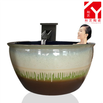 和天下陶瓷洗浴大缸 浴缸一次性泡澡袋怎么用  景德镇陶瓷水缸 日本浴缸牌子 一米二的浴缸