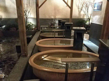 陶瓷泡澡缸日式温泉洗浴大缸圆形浴缸酒店浴场专用1.2米洗浴大缸