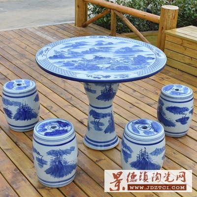 景德镇精美陶瓷桌凳厂家
