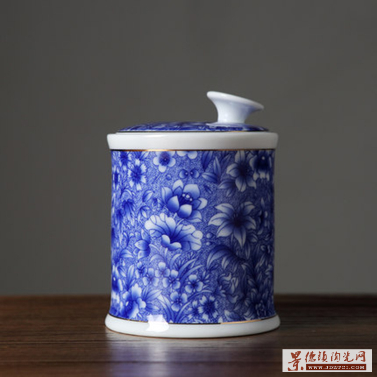 景德镇陶瓷茶叶罐醒茶罐