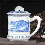 景德镇中国风陶瓷茶杯