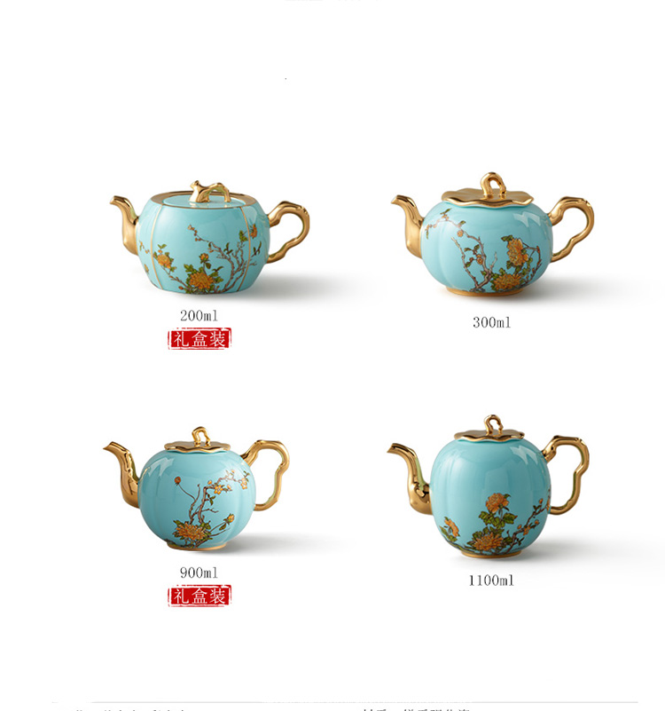 骨瓷咖啡壶茶壶家用手冲大容量欧式茶具下午茶茶壶