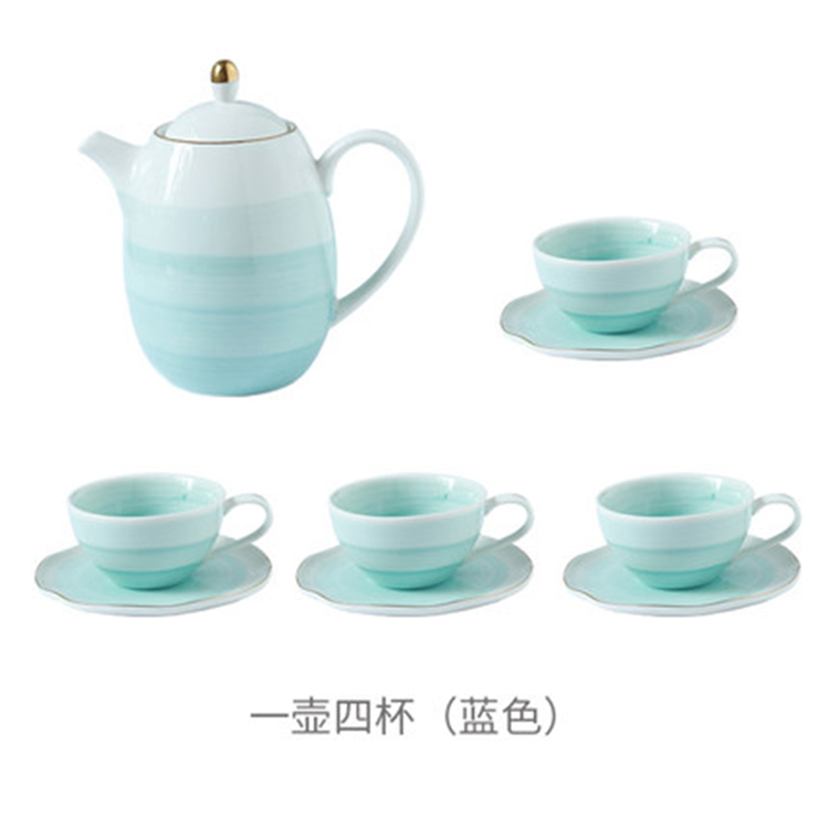 欧式陶瓷咖啡杯茶具套装 家用下午茶茶具 创意咖啡具套装
