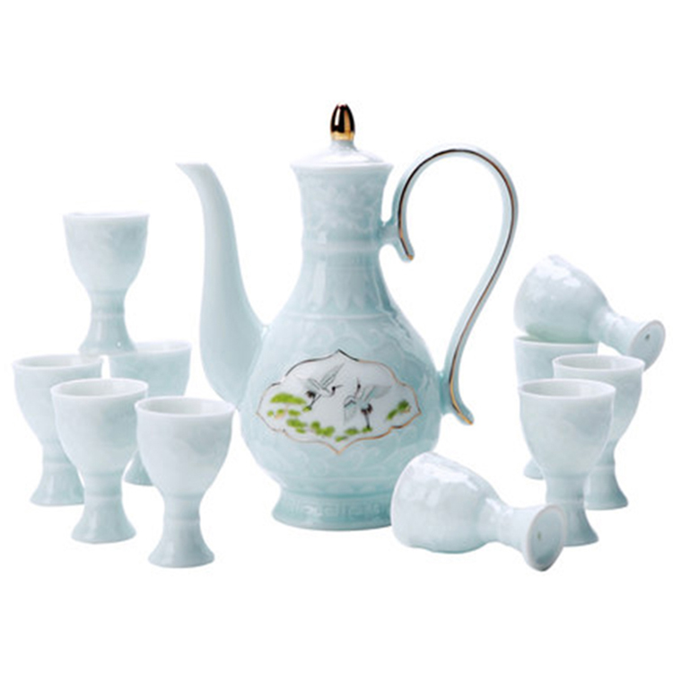 中式陶瓷器酒具