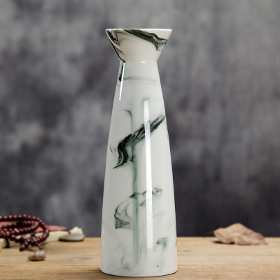 景德镇陶瓷花瓶摆件 家居现代简约中式客厅玄关花瓶装饰品