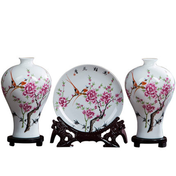 景德镇陶瓷新中式花瓶摆件