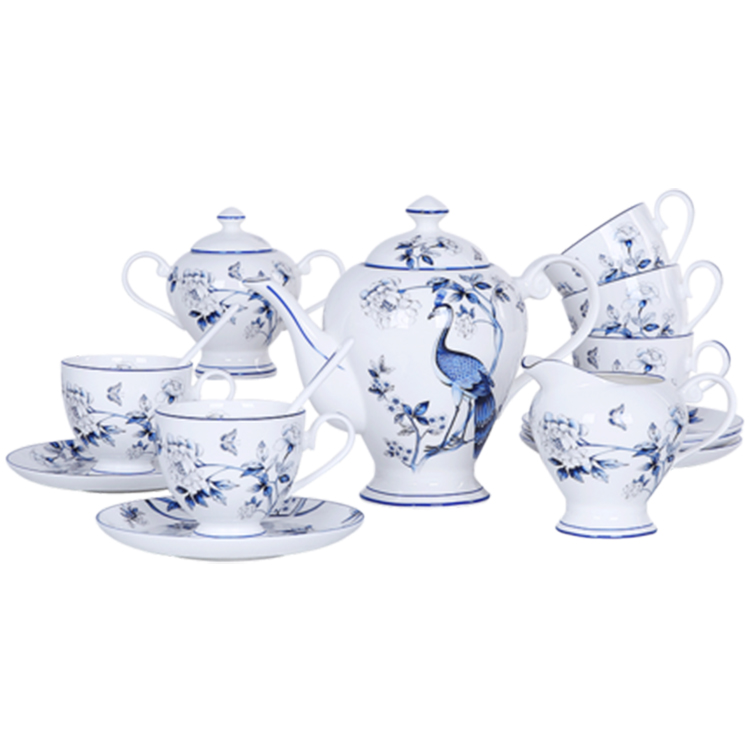 欧式骨瓷咖啡杯碟套装 下午茶杯具 英式陶瓷花茶杯小奢华