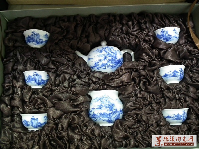 厂家直销新品茶具套装玉质瓷整套茶具套装家用高端礼品陶瓷可定制