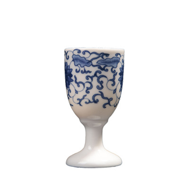 家用仿古中式小酒盅 创意陶瓷酒具 复古小酒杯一口杯传统白酒杯