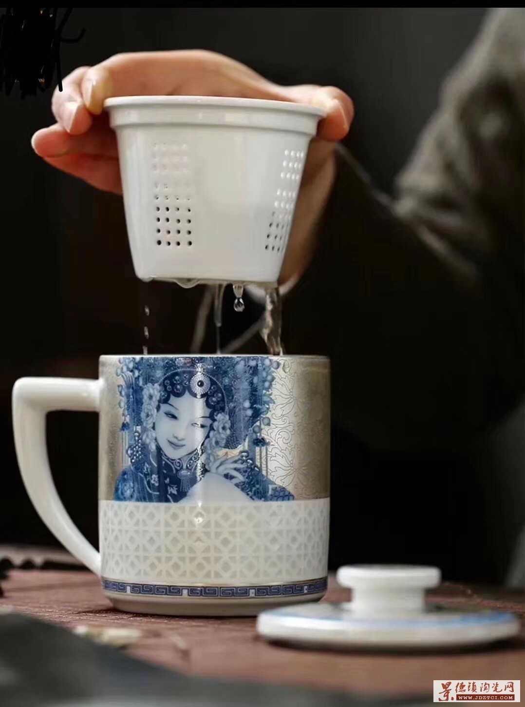 随手礼陶瓷茶杯礼品陶瓷礼品茶杯随手礼定制陶瓷茶杯会议陶瓷杯