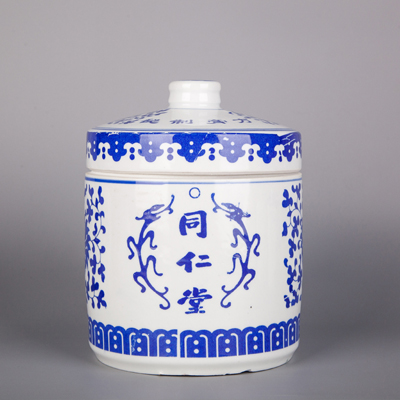 家用茶叶罐子陶瓷密封罐中式大号影青防潮红茶绿茶普洱存储罐定制厂家