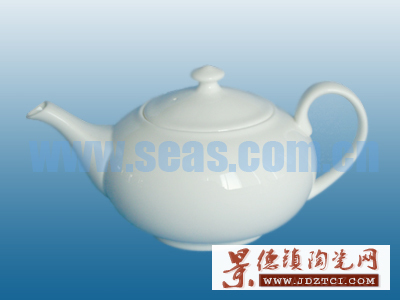 海洋贝瓷茶壶