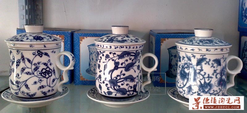 陶瓷茶杯 陶瓷中国红茶杯厂家