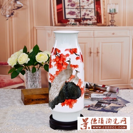 昌南窑 红霜素羽150件瓷瓶