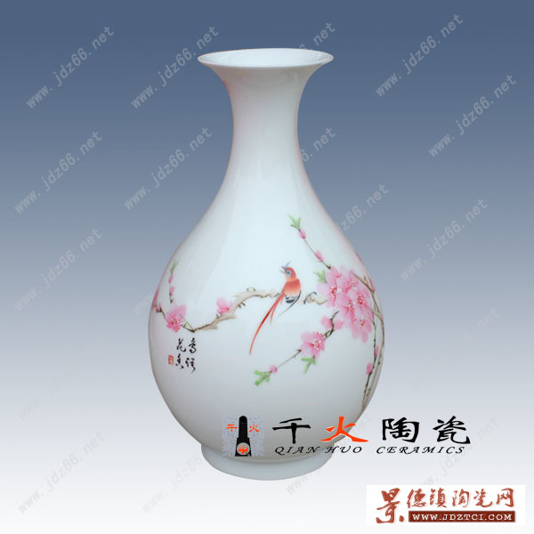 手工瓷器花瓶直销 陶瓷花瓶活动价