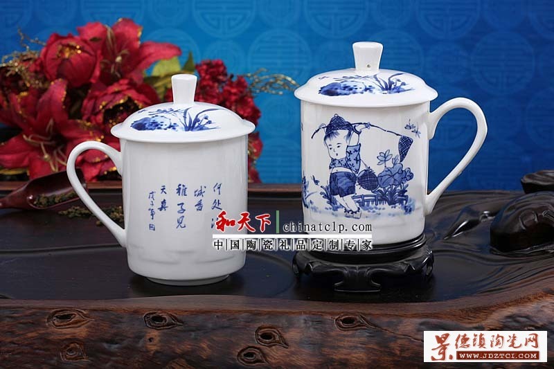 景德镇陶瓷茶杯_景德镇陶瓷厂家生产定做陶瓷茶杯