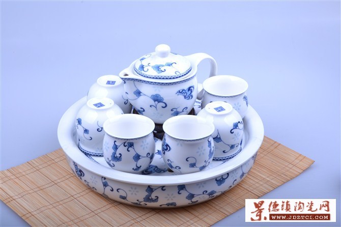 景德镇陶瓷茶具套装 功夫茶具 礼品茶具设计