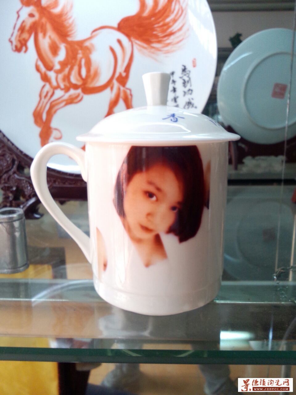 定制可以加字的陶瓷茶杯