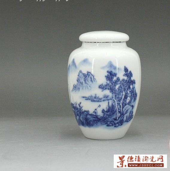 景德镇陶瓷茶叶罐大图片