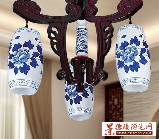 景德镇陶瓷厂家  现代陶瓷灯具