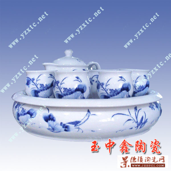 陶瓷茶具广告语 创意陶瓷茶具 玉中鑫陶瓷茶具