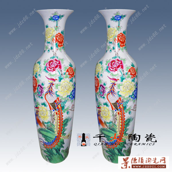 陶瓷花瓶厂家 礼品大花瓶订制