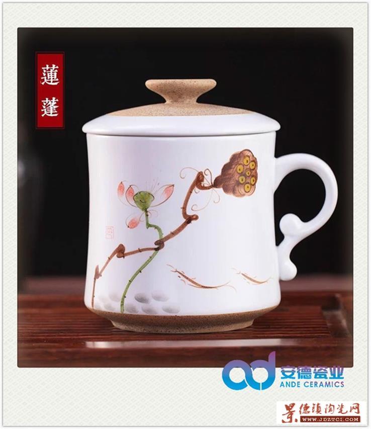 厂家直销陶瓷个人杯   定制个人会议办公茶杯  亚光釉个人杯精致陶瓷  礼品陶瓷茶杯