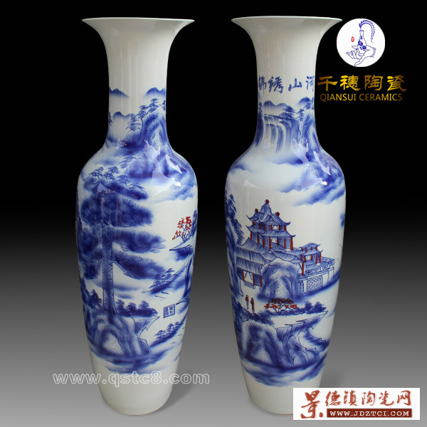 景德镇陶瓷粉彩大花瓶图片有几种 粉彩大花瓶