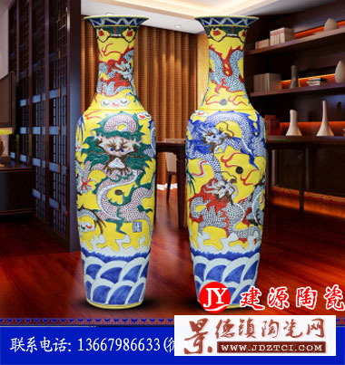 景德镇专业生产陶瓷大花瓶