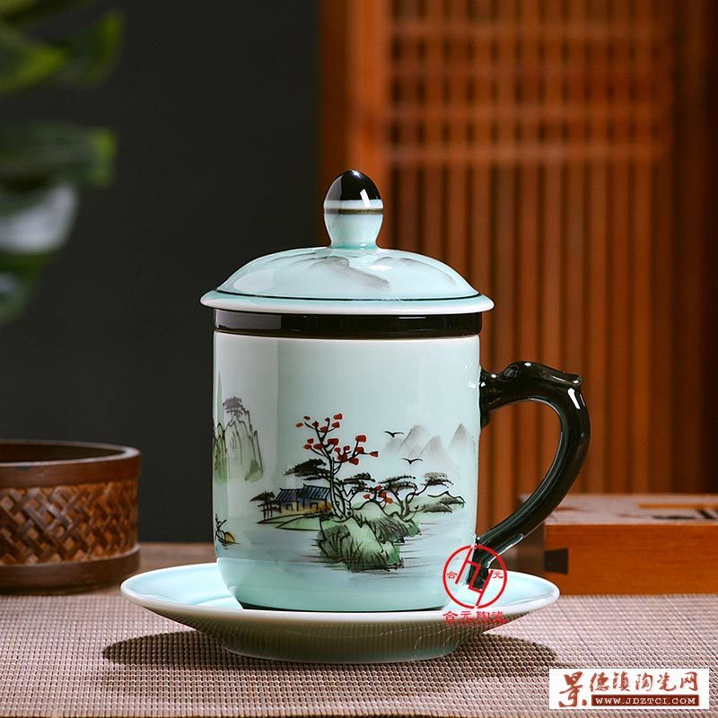 周年庆典礼品陶瓷茶杯定制