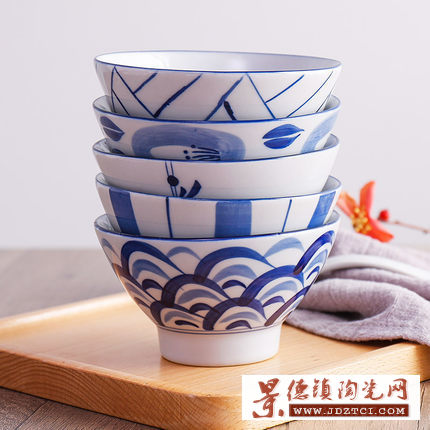 创意北欧碗筷套装 陶瓷餐具家用米饭碗碟盘 釉下彩西欧风格餐具
